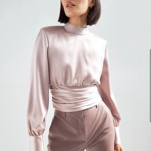 Aritzia Babaton Rosalia Blouse